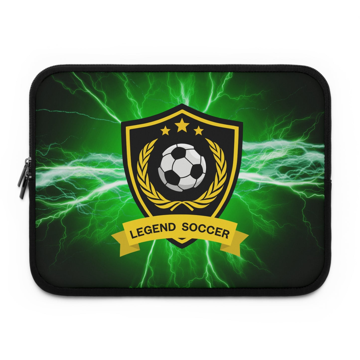 Soccer Legend Laptop Sleeve - Perfect Gift for Sports Lovers, Unique Soccer Accessories, Gamer Gear, Birthday Gift, Graduation Gift