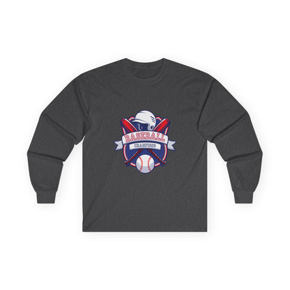 Baseball Enthusiast Long Sleeve Tee - Unisex Ultra Cotton