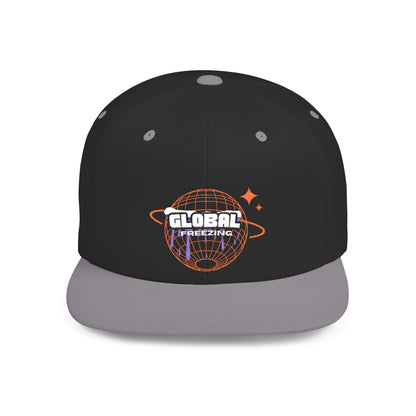 Global Snapback Cap – stylish adjustable six-panel hat for men & women. Breathable, embroidered, and perfect for gifting or casual wear.