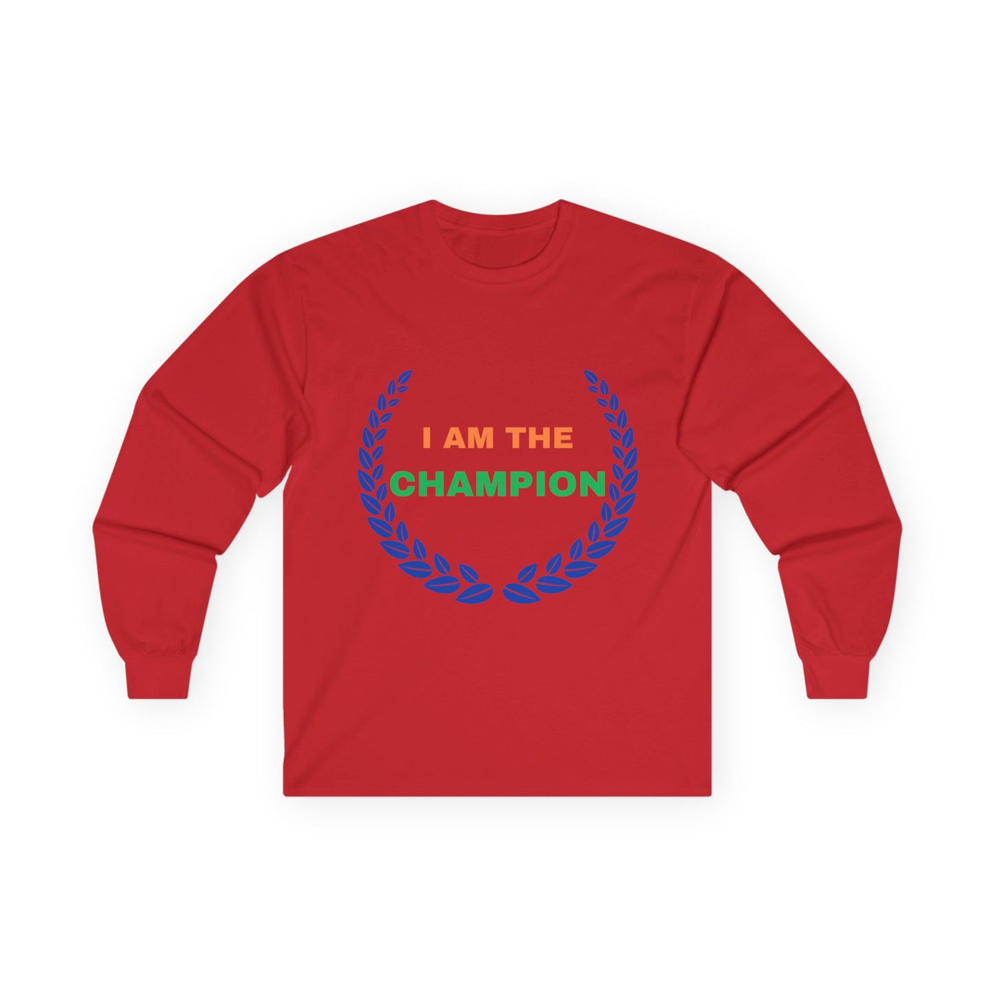 Motivational Quote Cotton Unisex Long Sleeve