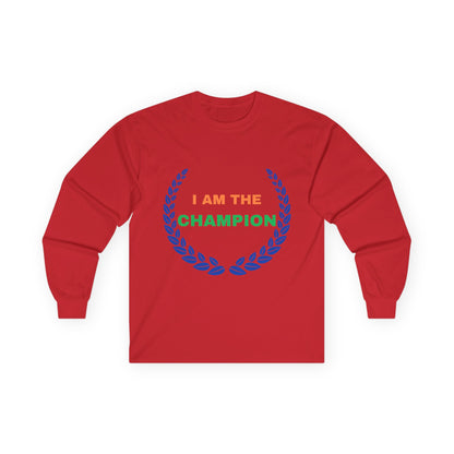 Motivational Quote Cotton Unisex Long Sleeve