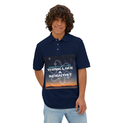 Men’s cotton piqué polo shirt. Short sleeve golf & business casual collared shirt, sizes S–3XL. Great gift for Father’s Day, work, or weekend wear.