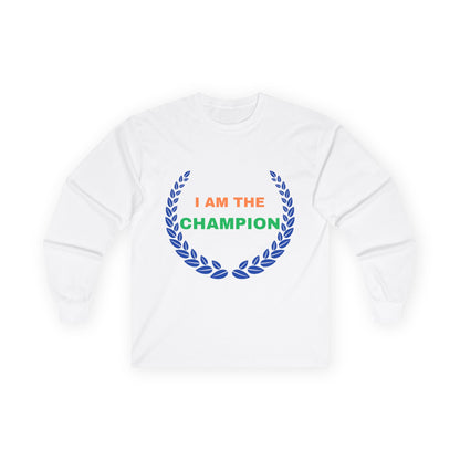 Motivational Quote Cotton Unisex Long Sleeve