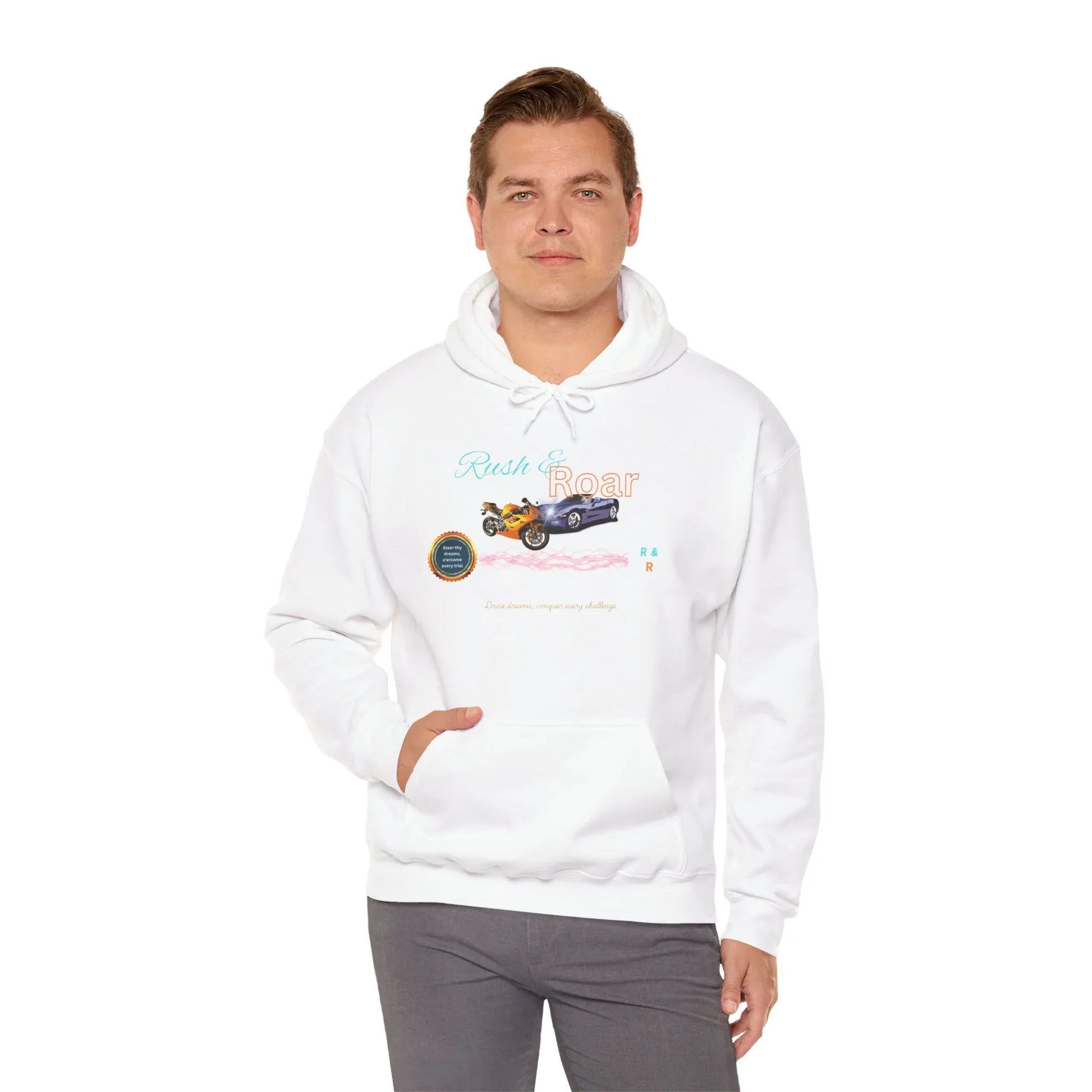 Vintage Car Hoodie - Cool and Cozy Unisex Sweatshirt for Road Trips - RizQ Life 