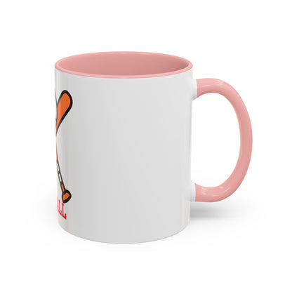 Baseball Accent Coffee Mug - Perfect for Sports Lovers & Gifting