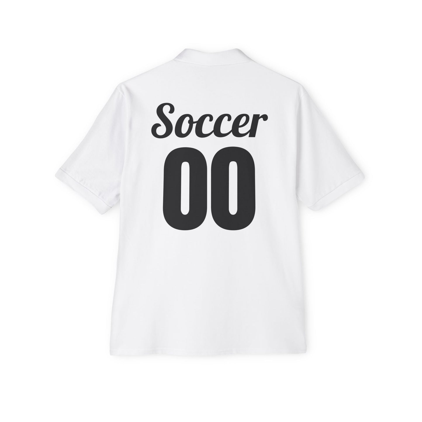 Soccer Polo - Soaring Legends & soccer Design for Sports Enthusiasts