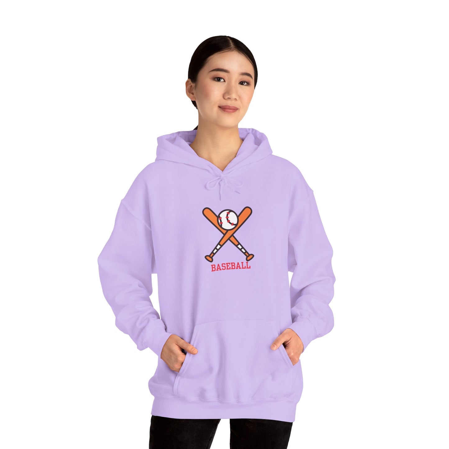 Women's Baseball Hoodie - Cozy Sports Sweatshirt for Baseball Lovers