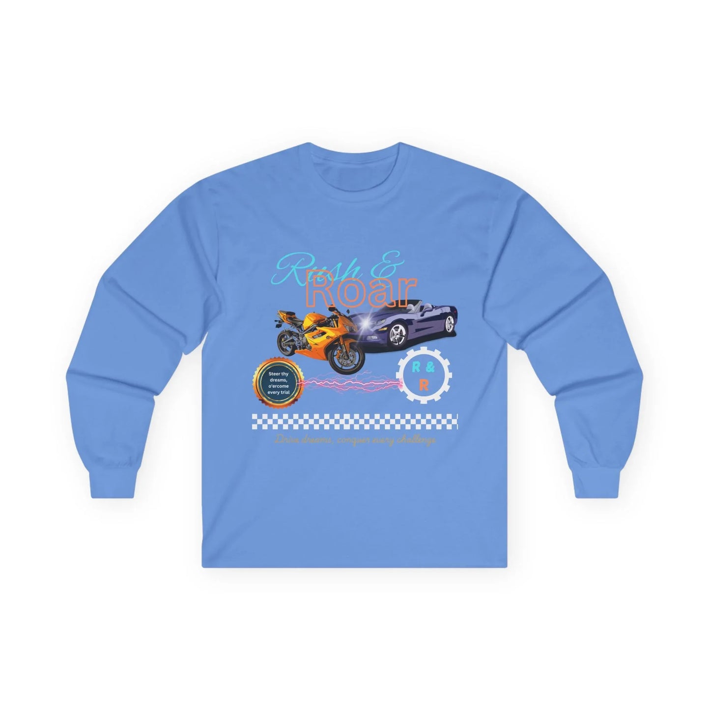 Drive & Roar Unisex Long Sleeve Tee – Car Enthusiast Gift - RizQ Life 