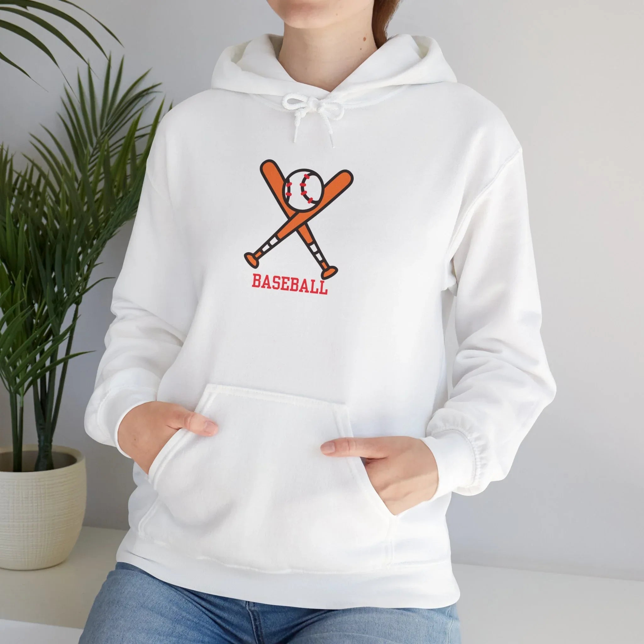 Women's Baseball Hoodie - Cozy Sports Sweatshirt for Baseball Lovers - RizQ Life 