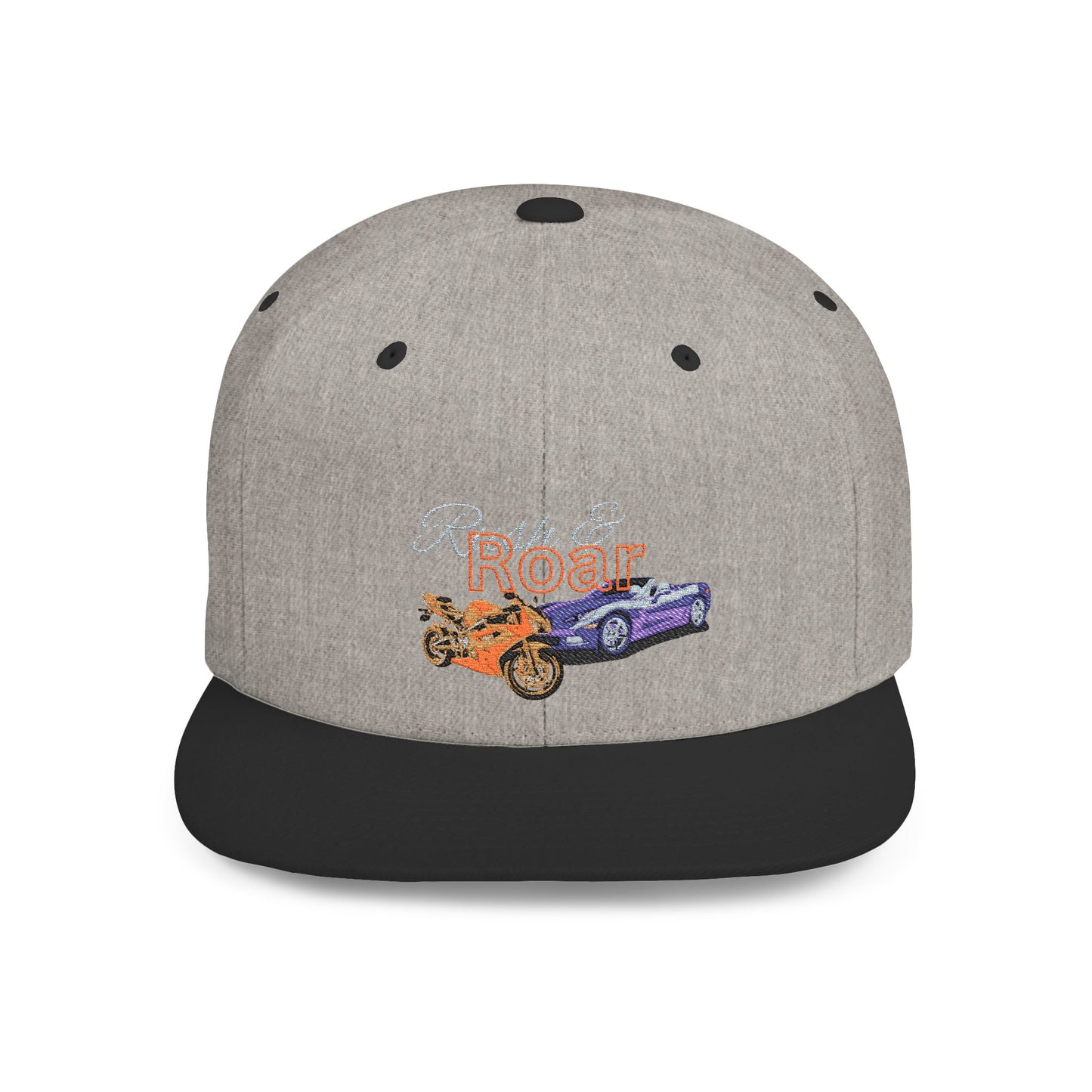 Rush & Rore Vintage Game Snapback Cap — Flat Bill Car Lover Hat