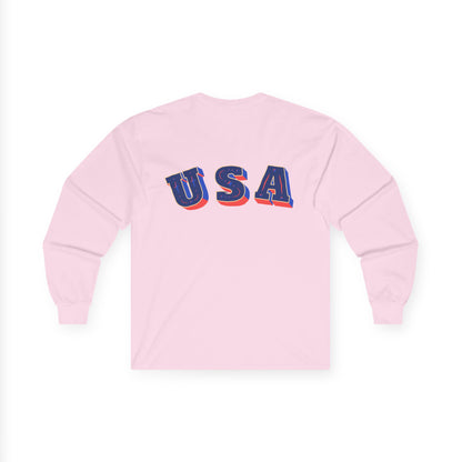 Women's Patriotic Long Sleeve Tee
