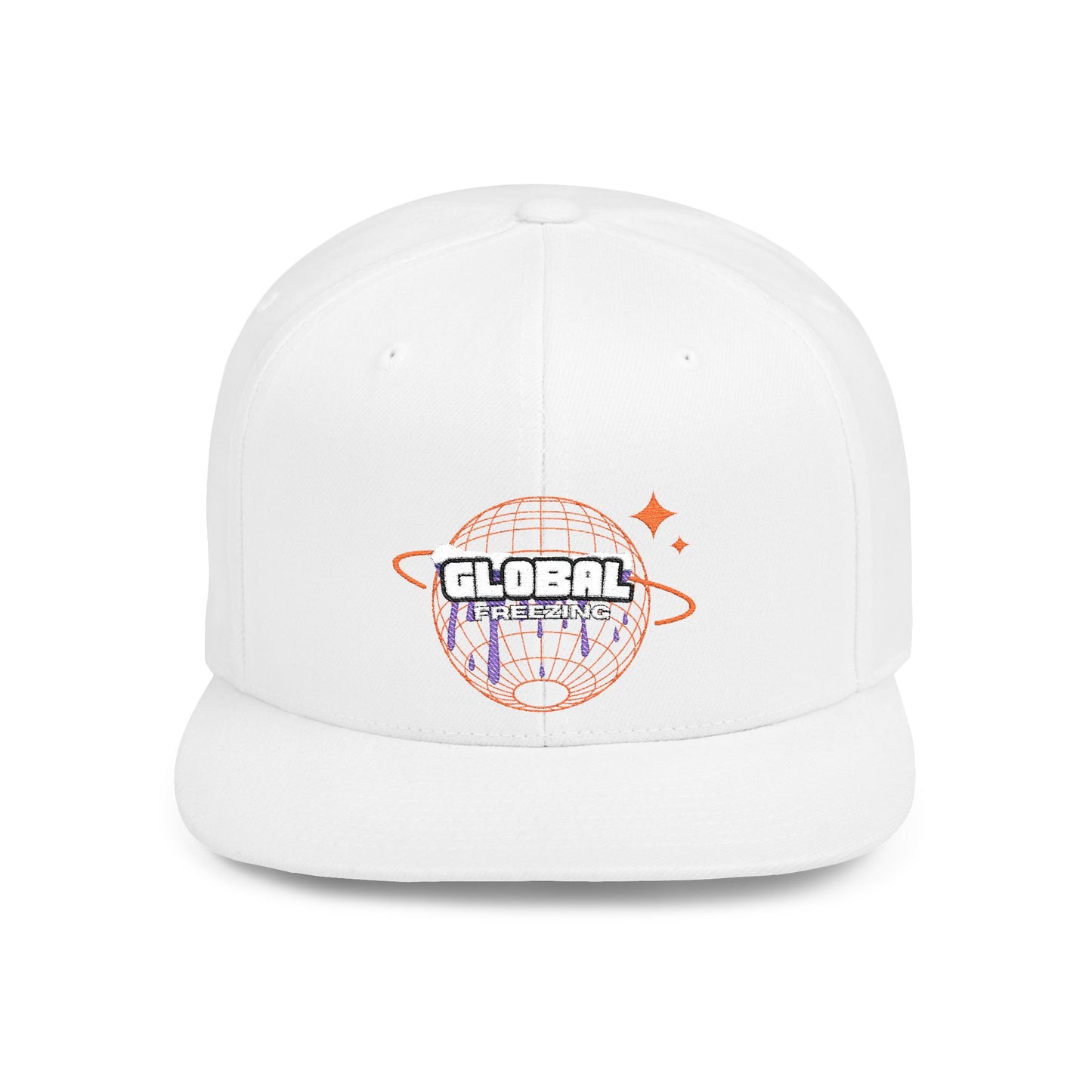 Casquette Snapback Global – casquette élégante à six panneaux ajustable pour hommes et femmes. Respirante, brodée et idéale comme cadeau ou pour un usage quotidien.