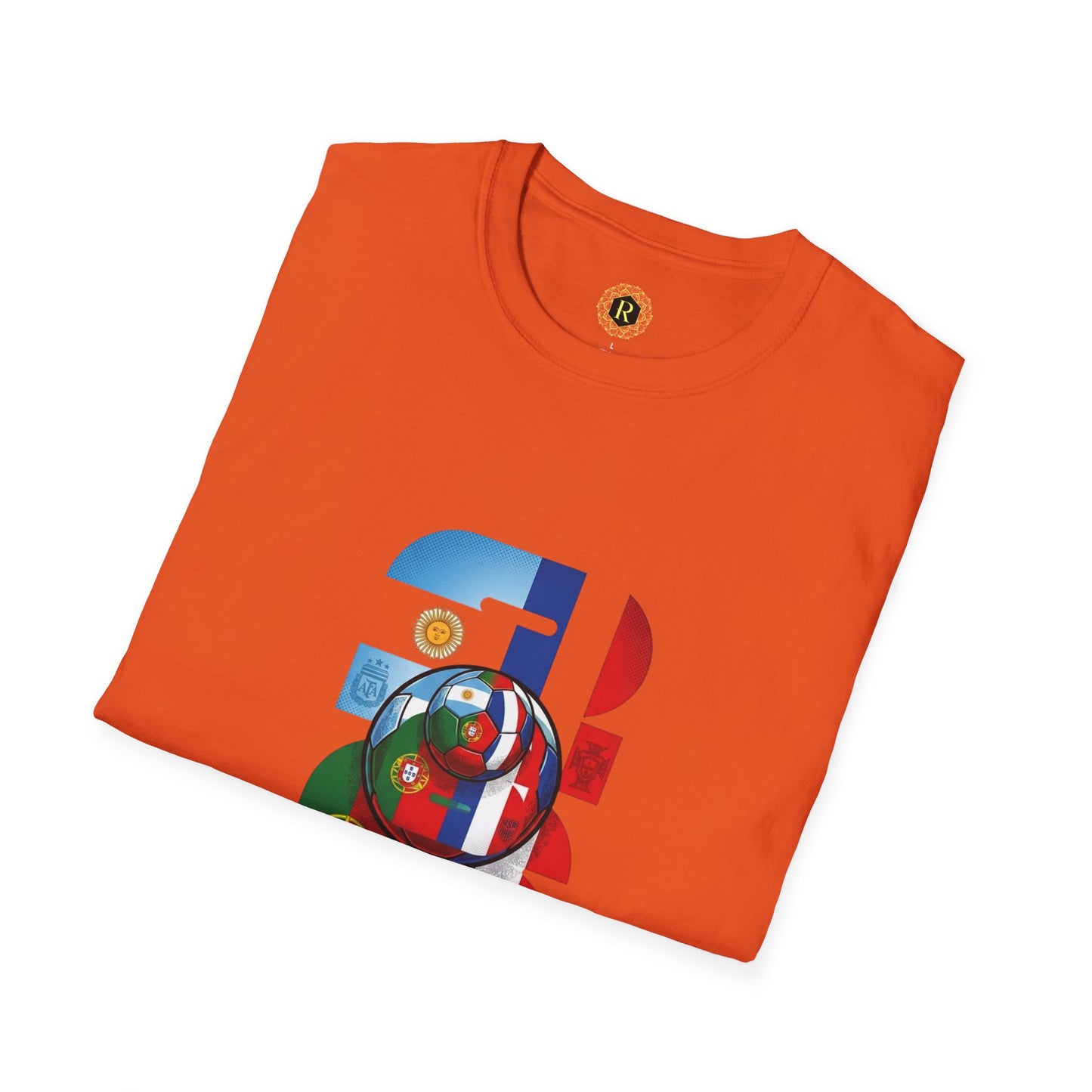 2026 Soccer World Flags T-Shirt | Football Tournament Graphic Tee