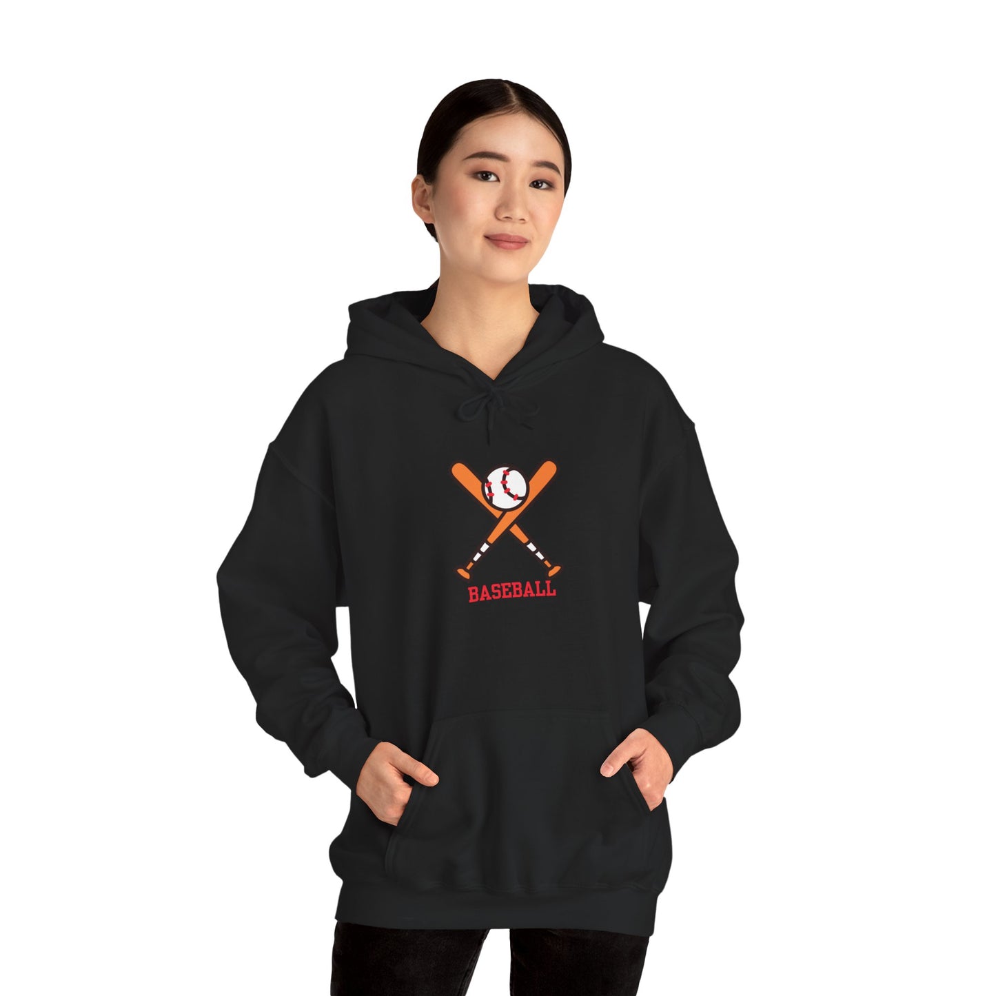 Women's Baseball Hoodie - Cozy Sports Sweatshirt for Baseball Lovers
