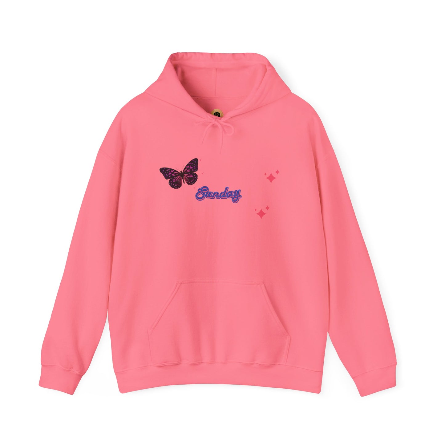 Butterfly Sunday Hoodie Sweatshirt For Women