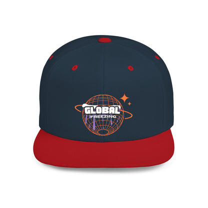 Global Snapback Cap – stylish adjustable six-panel hat for men & women. Breathable, embroidered, and perfect for gifting or casual wear.