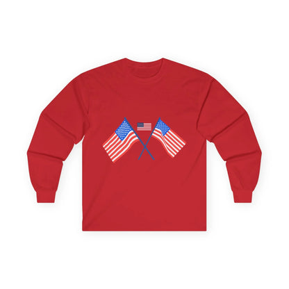 Women's Patriotic Long Sleeve Tee - RizQ Life 