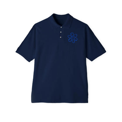 Science-Themed Polo Shirt for Men | Casual Wear for STEM Enthusiasts - RizQ Life 