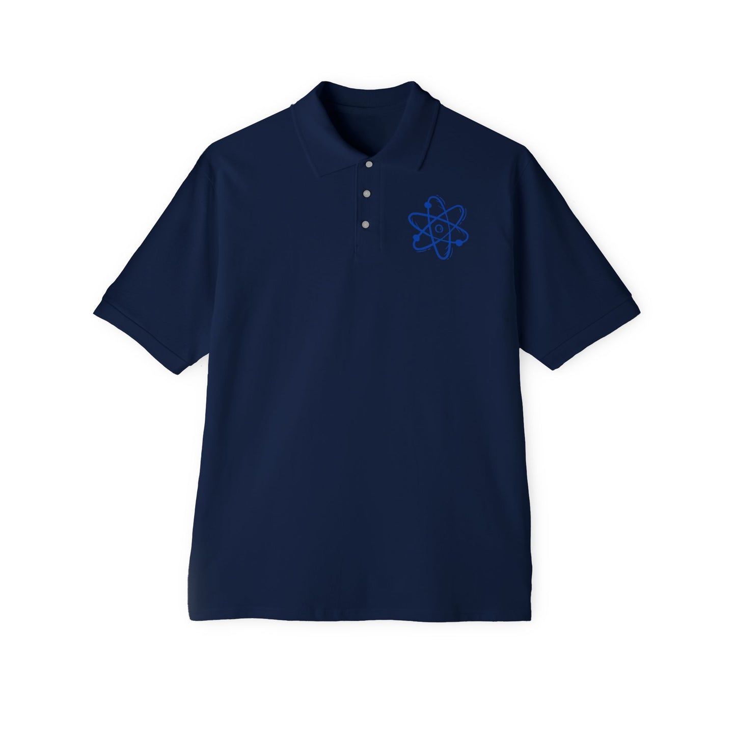 Men's Science-Themed Polo