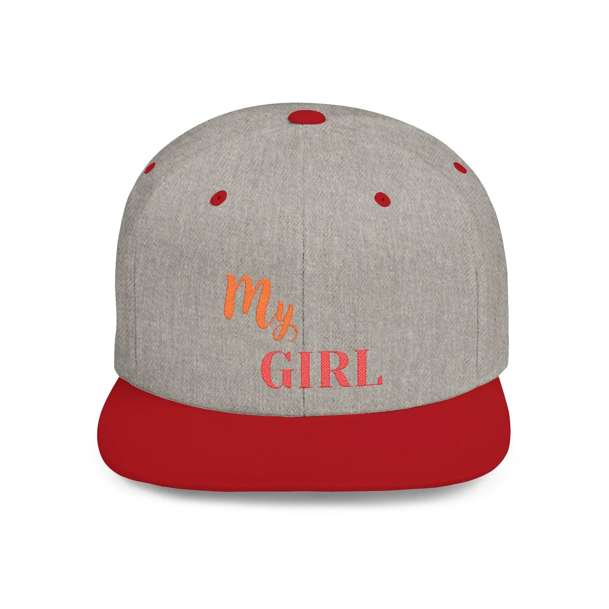 Shop the My Girl Snapback Cap – trendy adjustable flat bill hat for women & teens. Perfect for casual wear, festivals, and gifts. - RizQ Life 