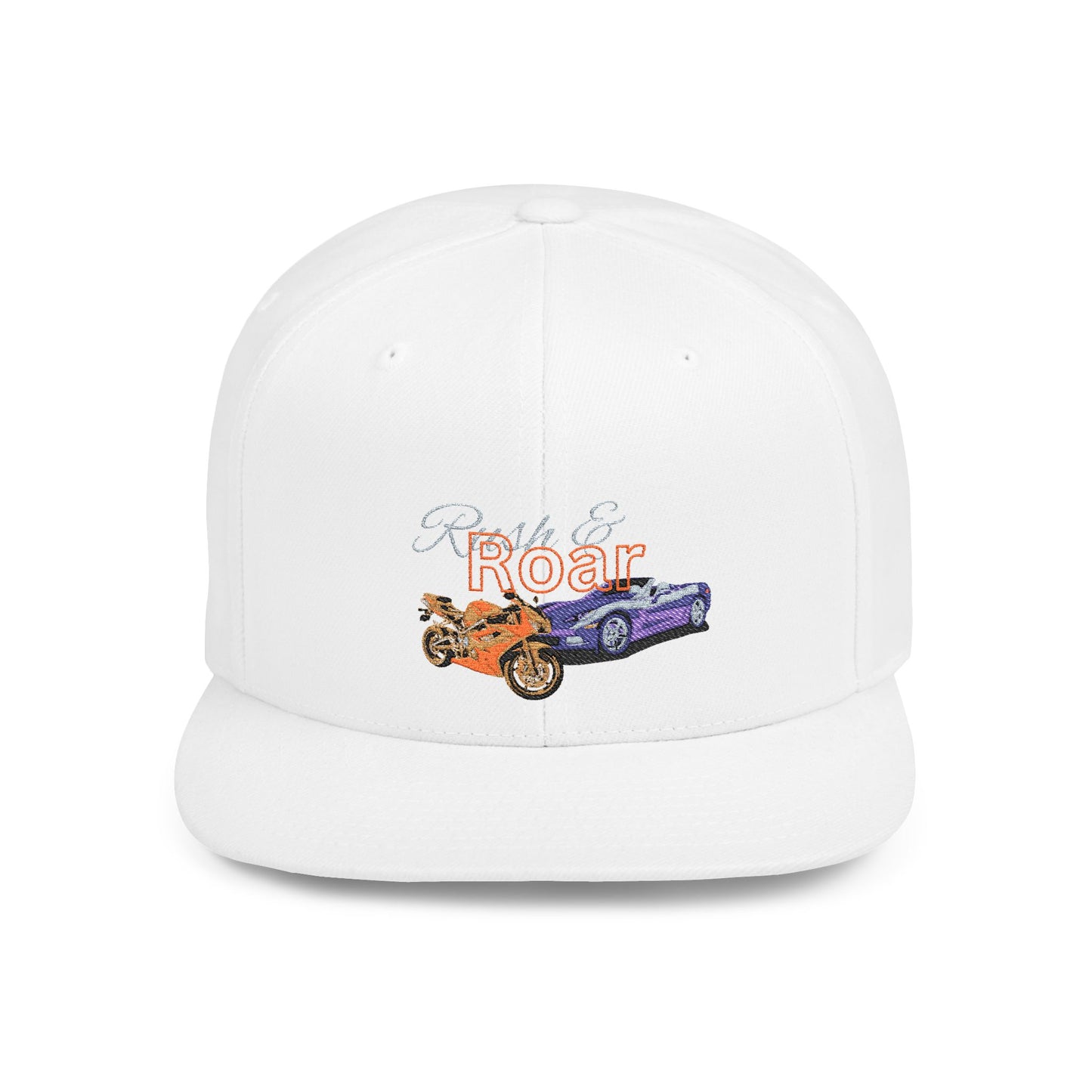 Rush & Rore Vintage Game Snapback Cap — Flat Bill Car Lover Hat