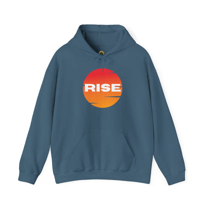 Men's Rise Sunset Hoodie - Comfortable Heavy Blend Sweatshirt