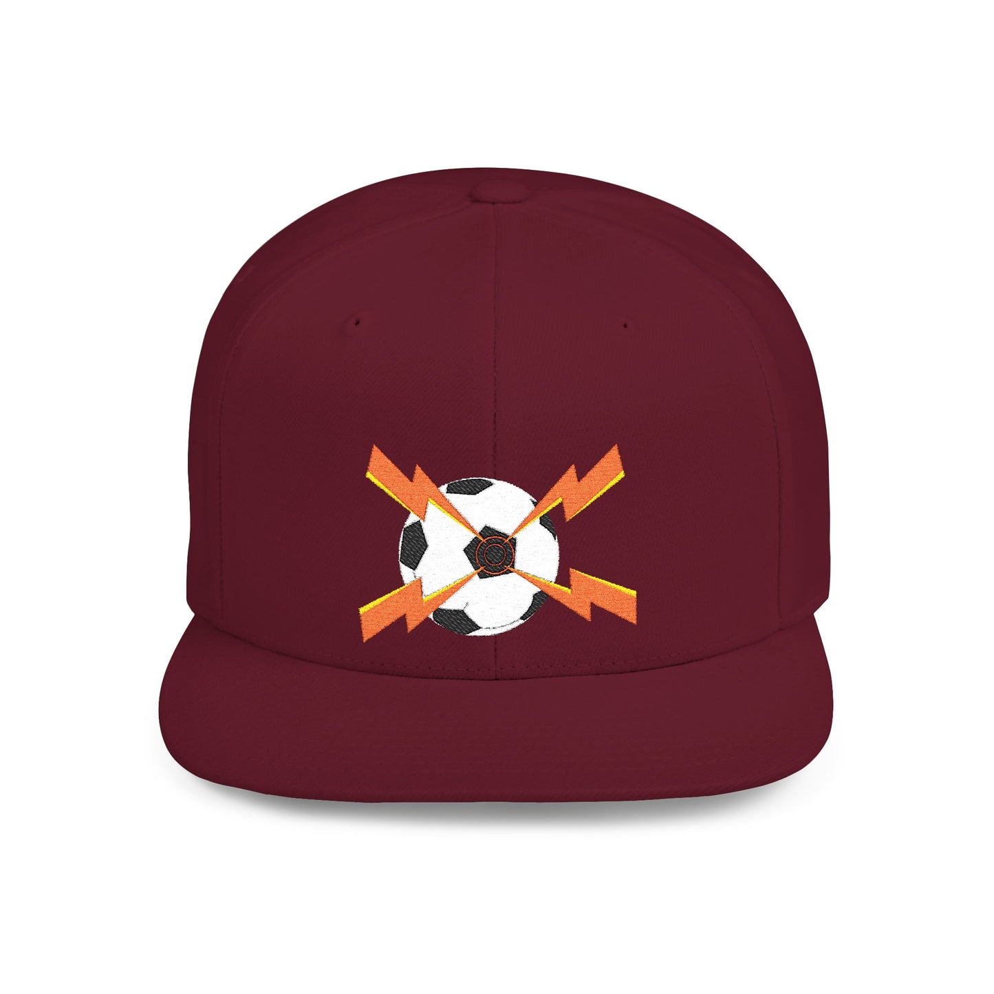Casquette snapback à visière plate de football – ajustable, élégante et parfaite pour le streetwear, les sorties décontractées, les festivals et les cadeaux.