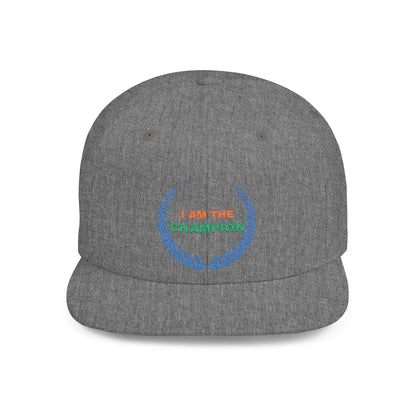 Shop the Champion Snapback Cap – stylish adjustable flat bill hat for adults. Perfect for streetwear, outdoor events, and gifts. Durable and comfy!