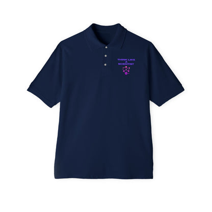 Scientist Polo Shirt - Smart Casual Tee for Science Enthusiasts