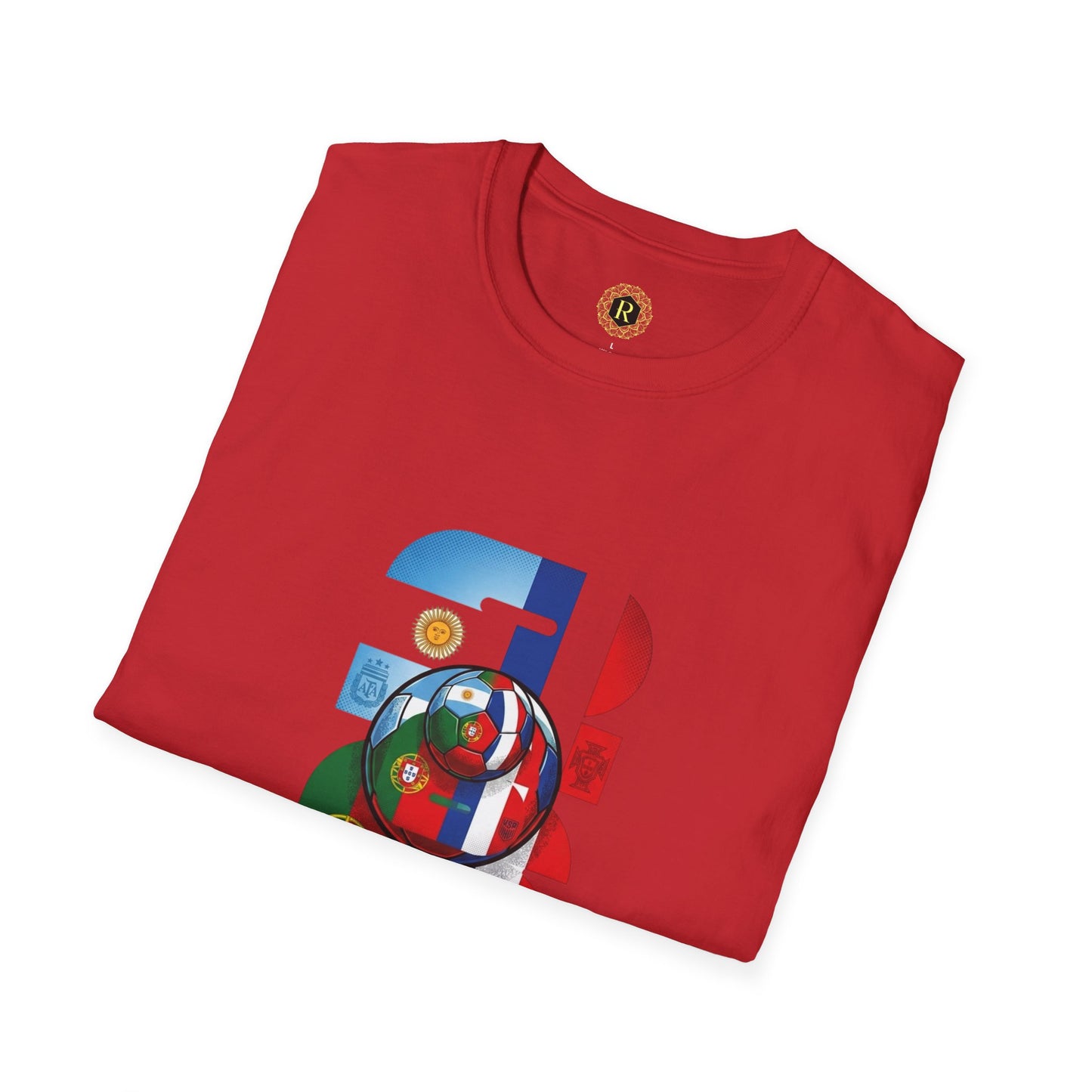 2026 Soccer World Flags T-Shirt | Football Tournament Graphic Tee