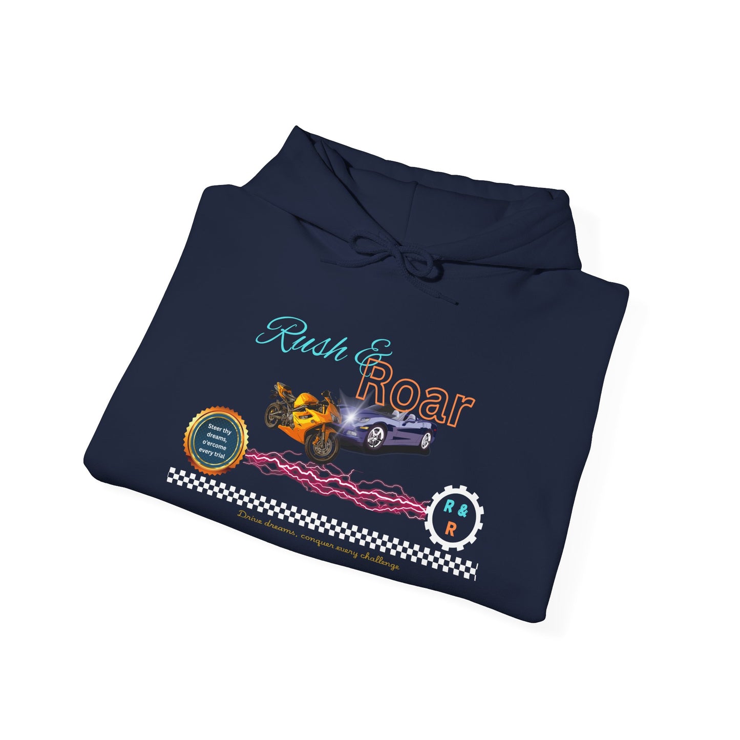 Vintage Car Hoodie - Cool and Cozy Unisex Sweatshirt for Road Trips