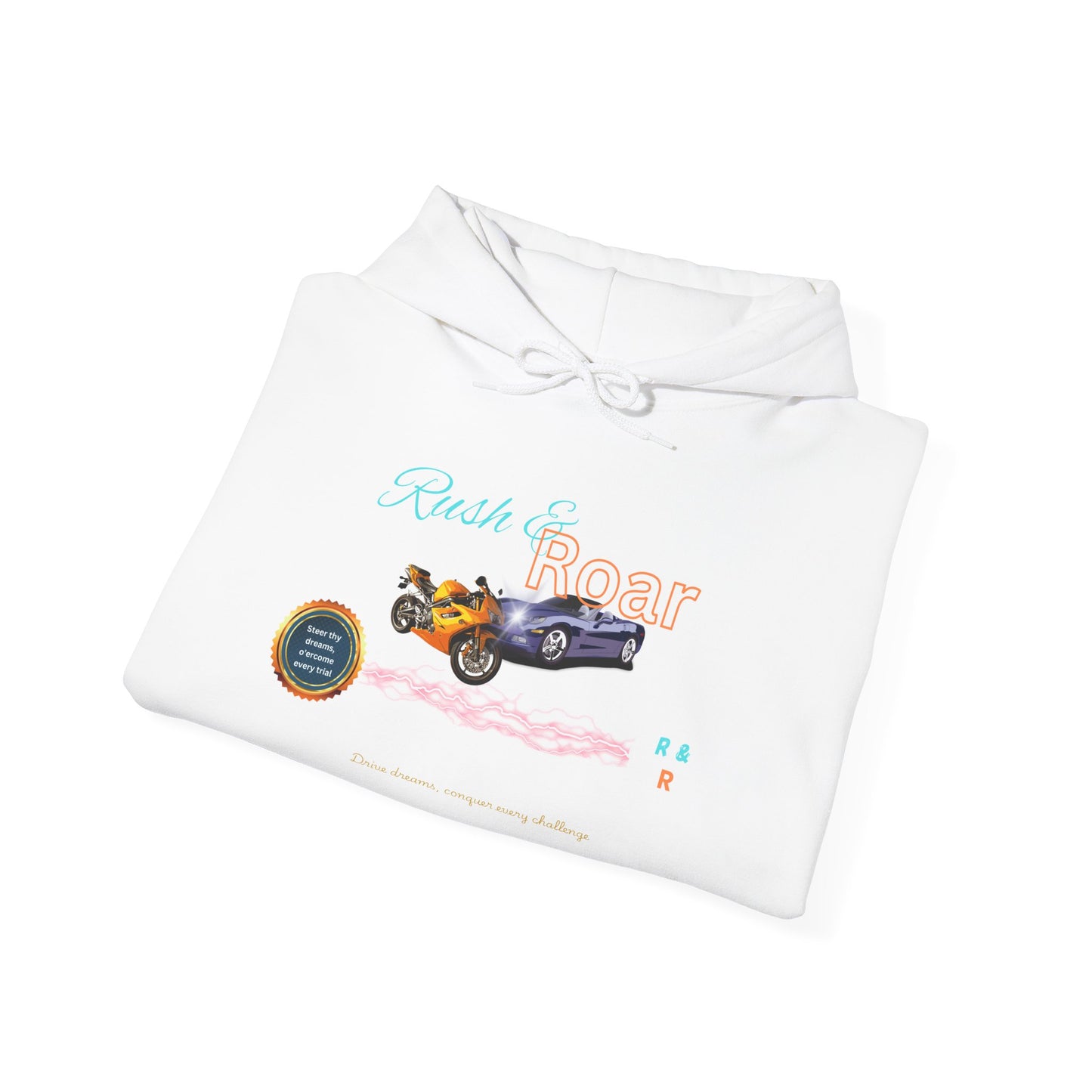 Vintage Car Hoodie - Cool and Cozy Unisex Sweatshirt for Road Trips