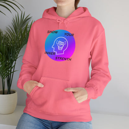 Women's Hoodie Empowerment Motivation Inner Strength Sweatshirt