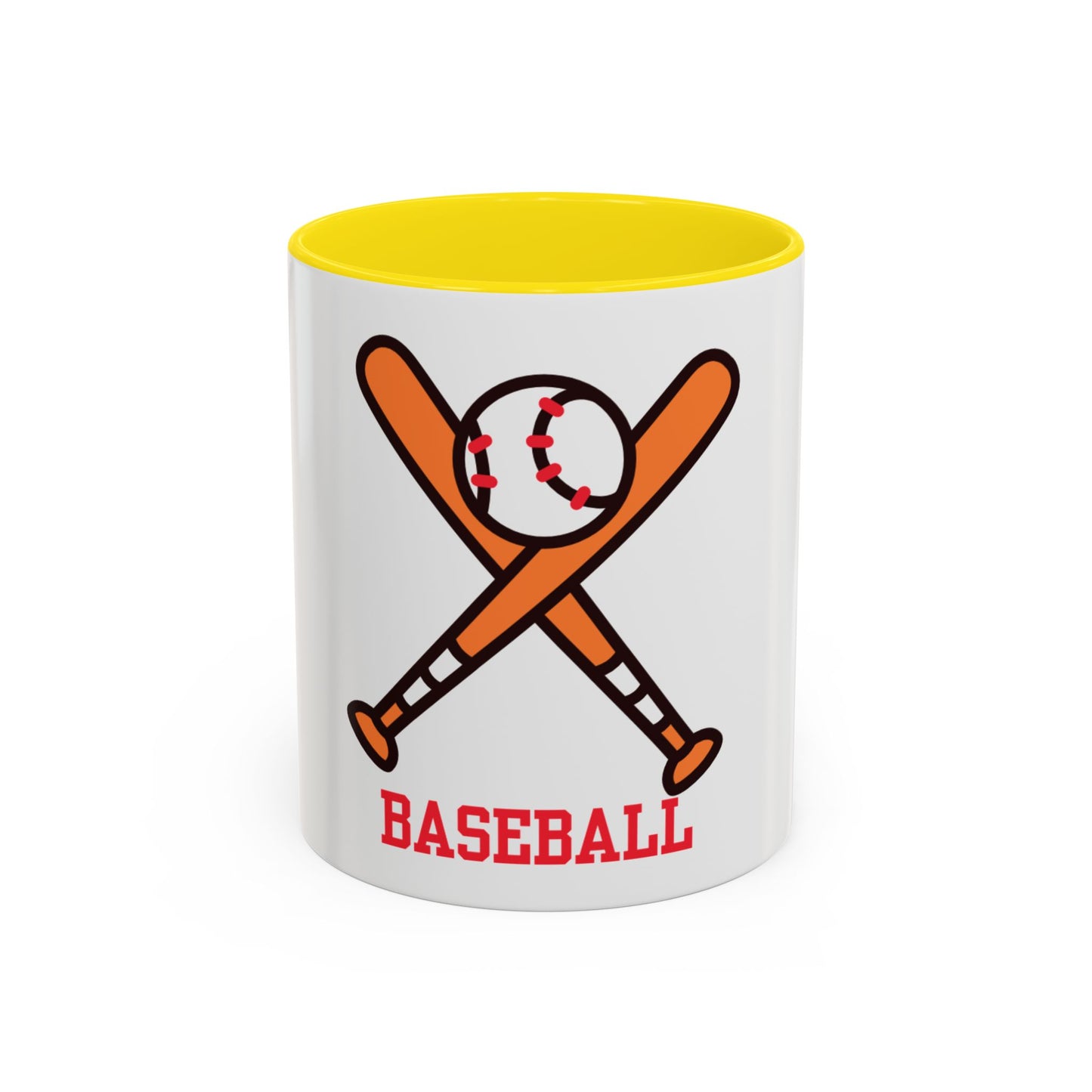 Baseball Accent Coffee Mug - Perfect for Sports Lovers & Gifting