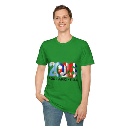 2026 Soccer Unisex Shirt | POR ARG FRA USA Football Tee