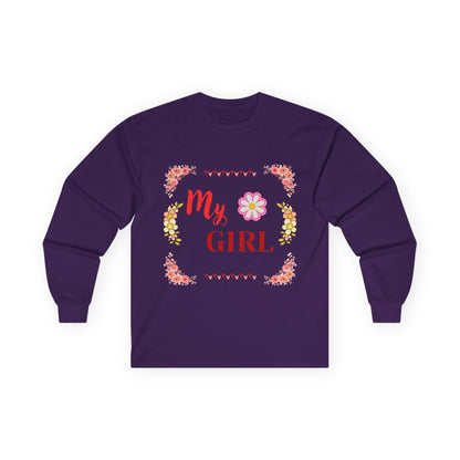 Floral Long Sleeve Tee - Warm and Cozy Moments Design