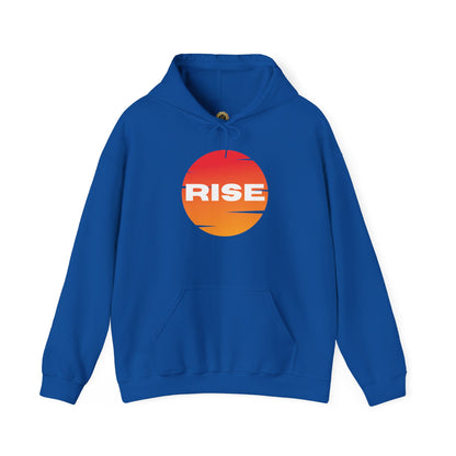 Men's Rise Sunset Hoodie - Comfortable Heavy Blend Sweatshirt