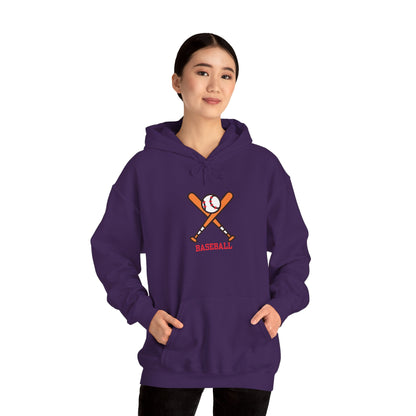 Women's Baseball Hoodie - Cozy Sports Sweatshirt for Baseball Lovers