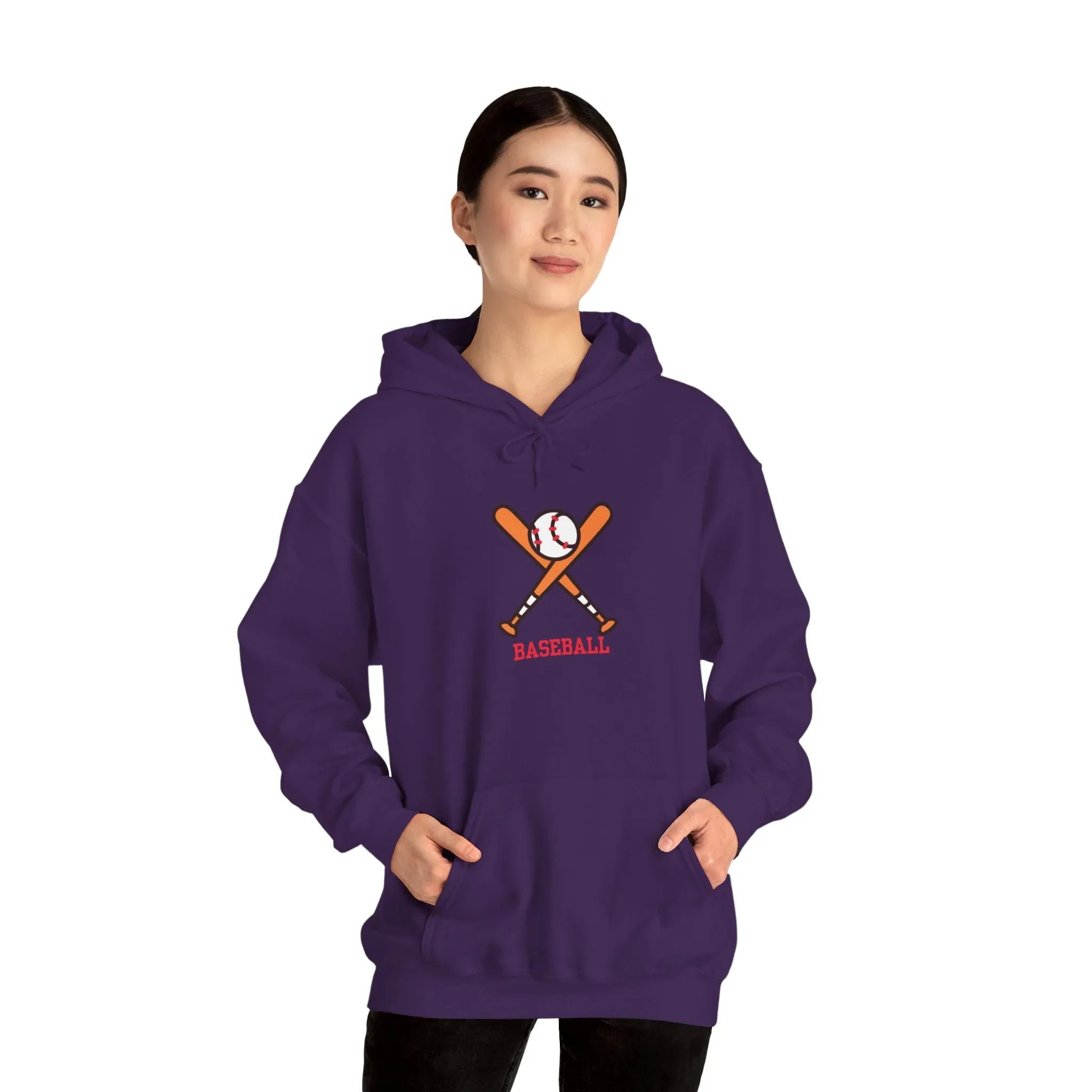 Women's Baseball Hoodie - Cozy Sports Sweatshirt for Baseball Lovers - RizQ Life 