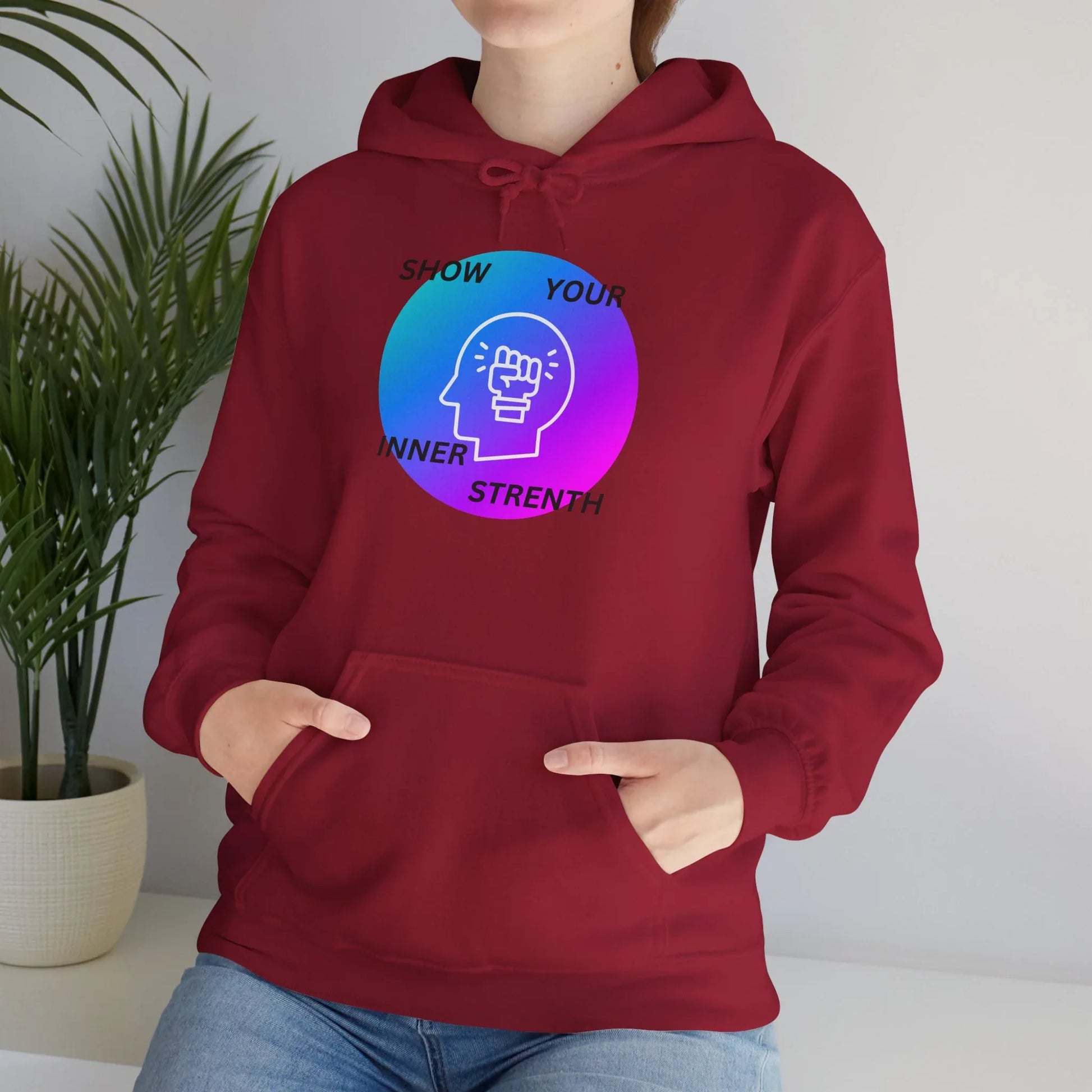 Women's Hoodie Empowerment Motivation Inner Strength Sweatshirt - RizQ Life 