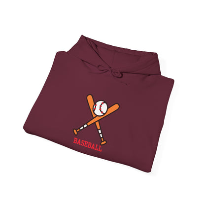 Women's Baseball Hoodie - Cozy Sports Sweatshirt for Baseball Lovers