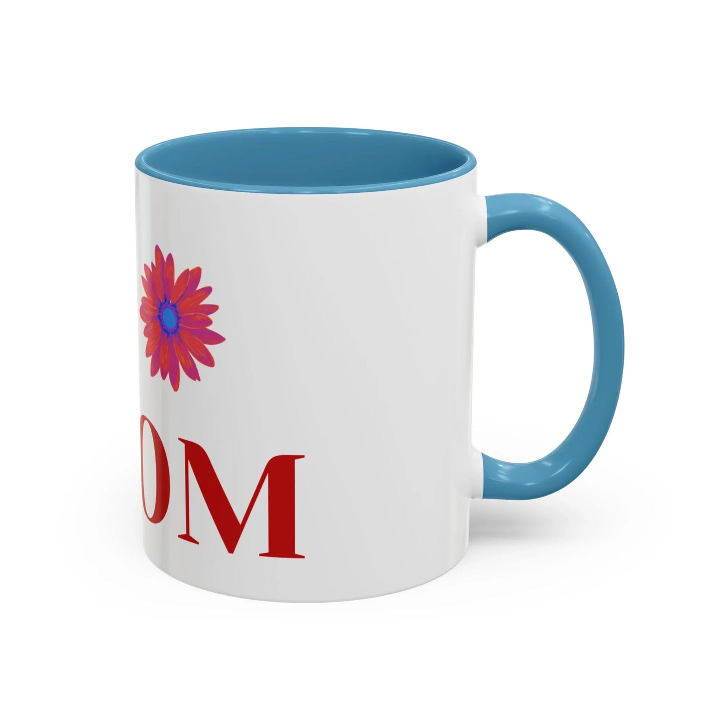 Gift for Mom l My Mom Accent Mug l Coffee or Tea Cup l Birthday & Mother’s Day - RizQ Life 