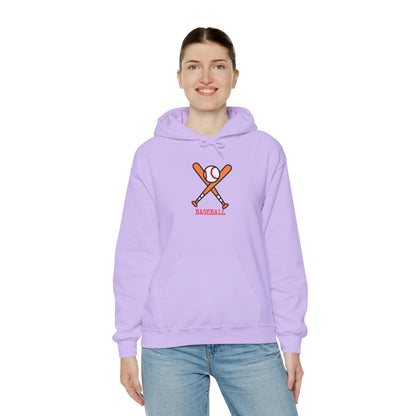 Women's Baseball Hoodie - Cozy Sports Sweatshirt for Baseball Lovers