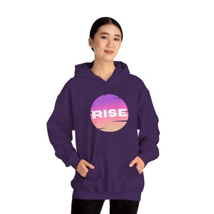 Women's Rise Graphic Hoodie - Cozy & Inspirational Sweatshirt