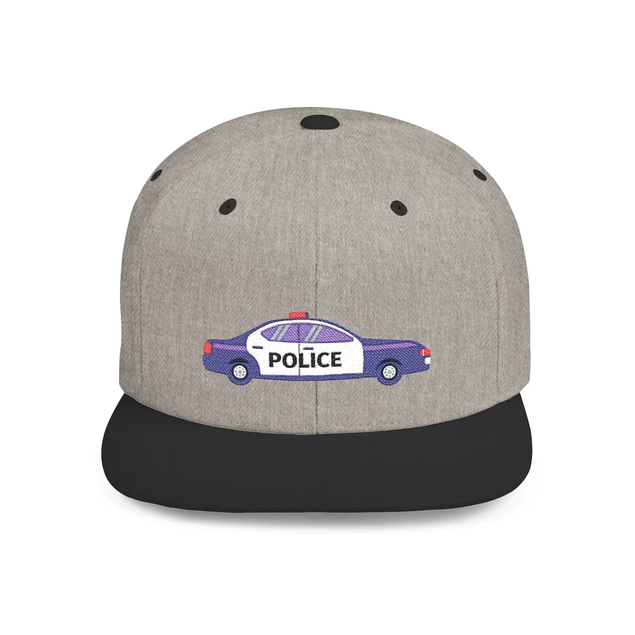 Shop the Police Car Snapback Cap – adjustable streetwear hat for adults, perfect car enthusiast gift and urban fashion accessory. - RizQ Life 