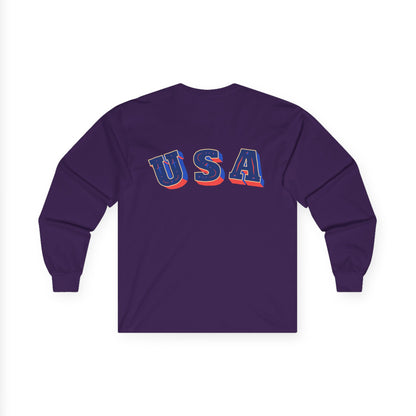 Women's Patriotic Long Sleeve Tee