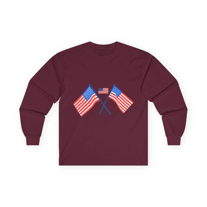 Women's Patriotic Long Sleeve Tee - RizQ Life 