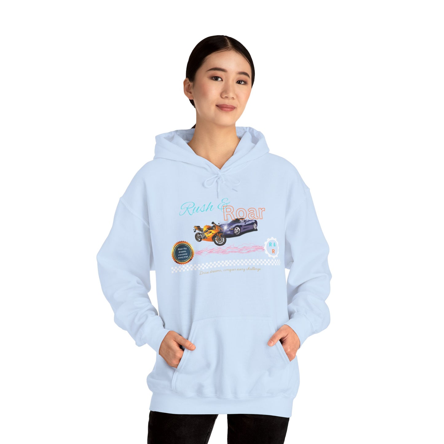 Vintage Car Hoodie - Cool and Cozy Unisex Sweatshirt for Road Trips