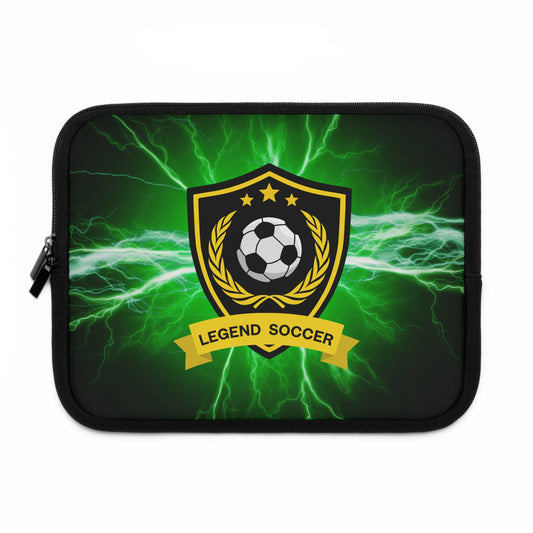 Soccer Legend Laptop Sleeve - Perfect Gift for Sports Lovers, Unique Soccer Accessories, Gamer Gear, Birthday Gift, Graduation Gift