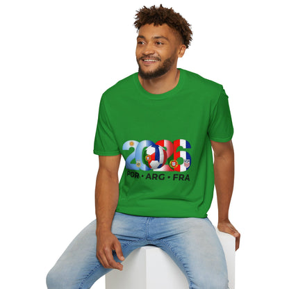2026 Soccer Unisex Shirt | POR ARG FRA USA Football Tee